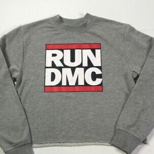 RUN DMC Cropped Sweatshirt